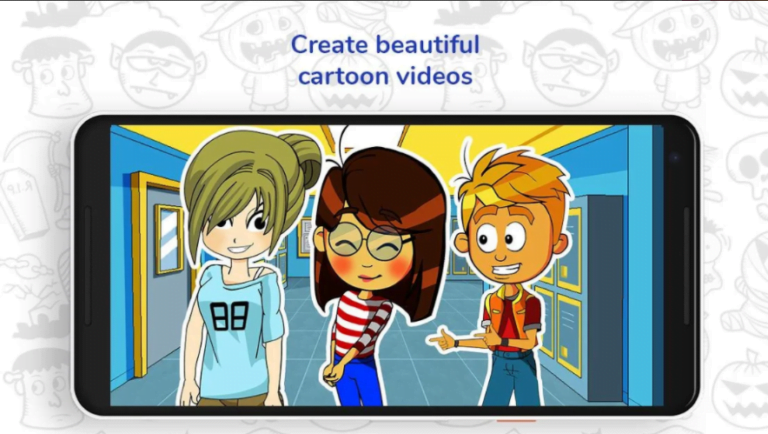 How to make cartoon video in mobile