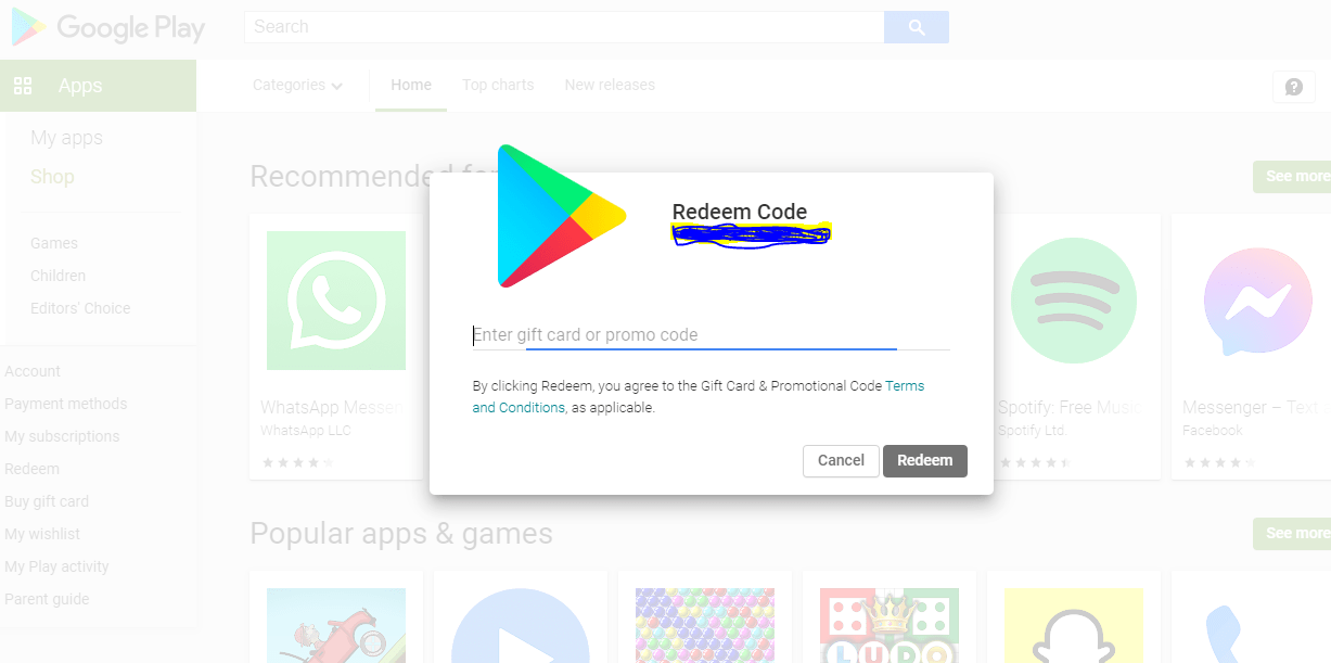 Paytm Google Play Redeem Code कैसे यूज करें