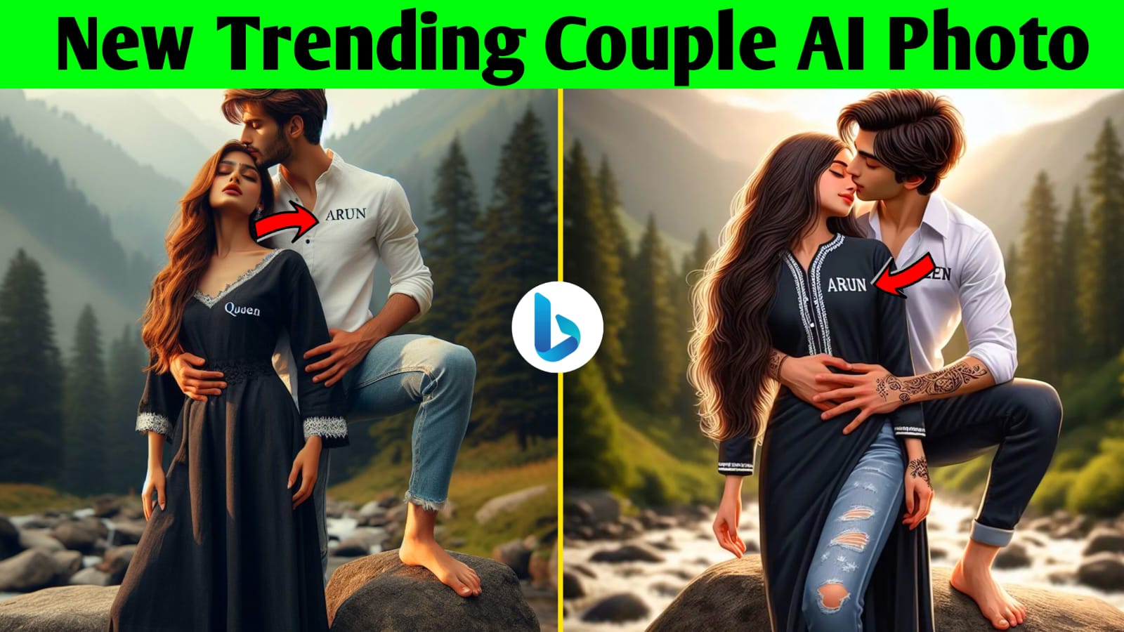 Instagram New Trending Couple AI Photo Editing