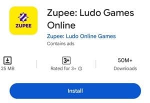 Zupee ludo app download
