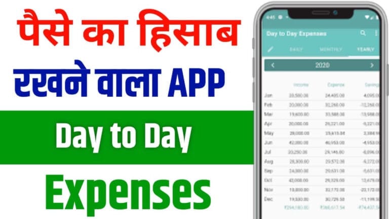 Paise Ka Hisab Kaise Rakhe: Day-to-day Expenses
