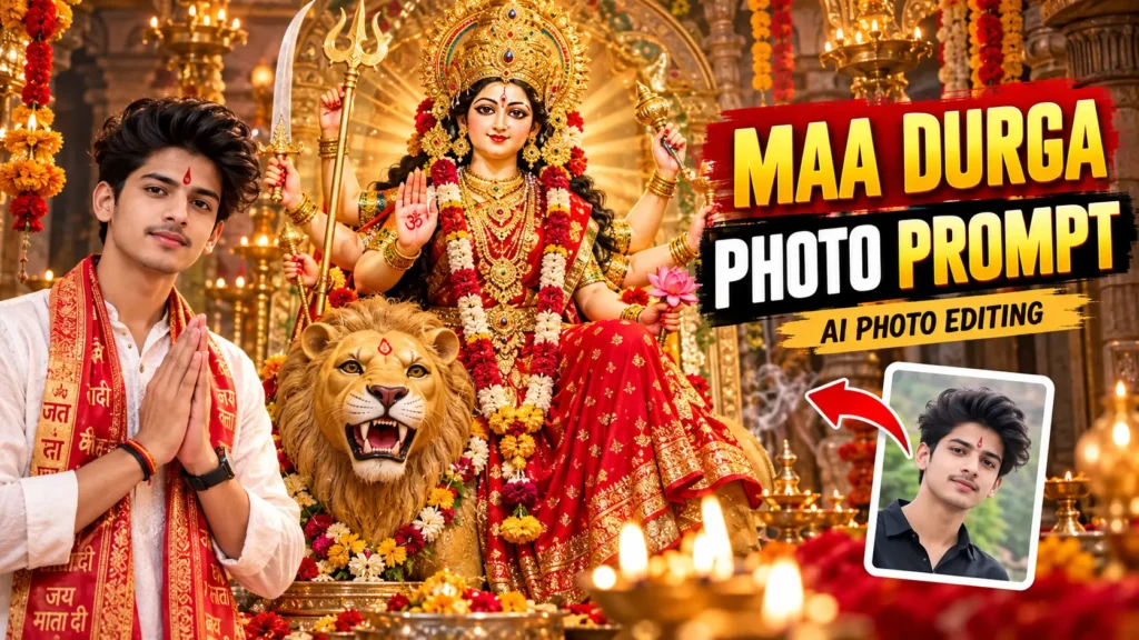 Maa Durga Photo Editing Prompt 2026