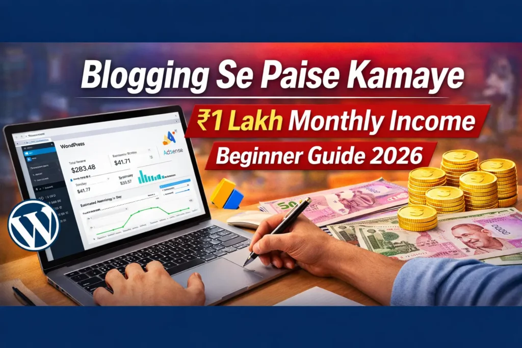 Blogging Se Paise Kaise Kamaye 2026