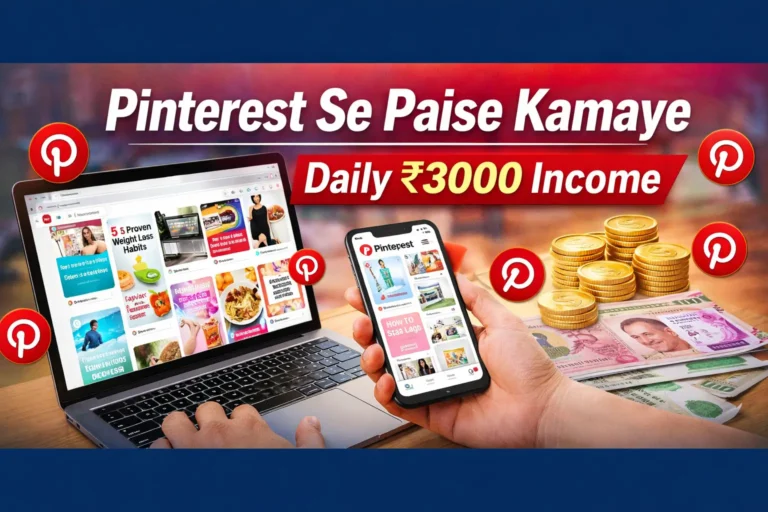 Pinterest Se Paise Kaise Kamaye 2026
