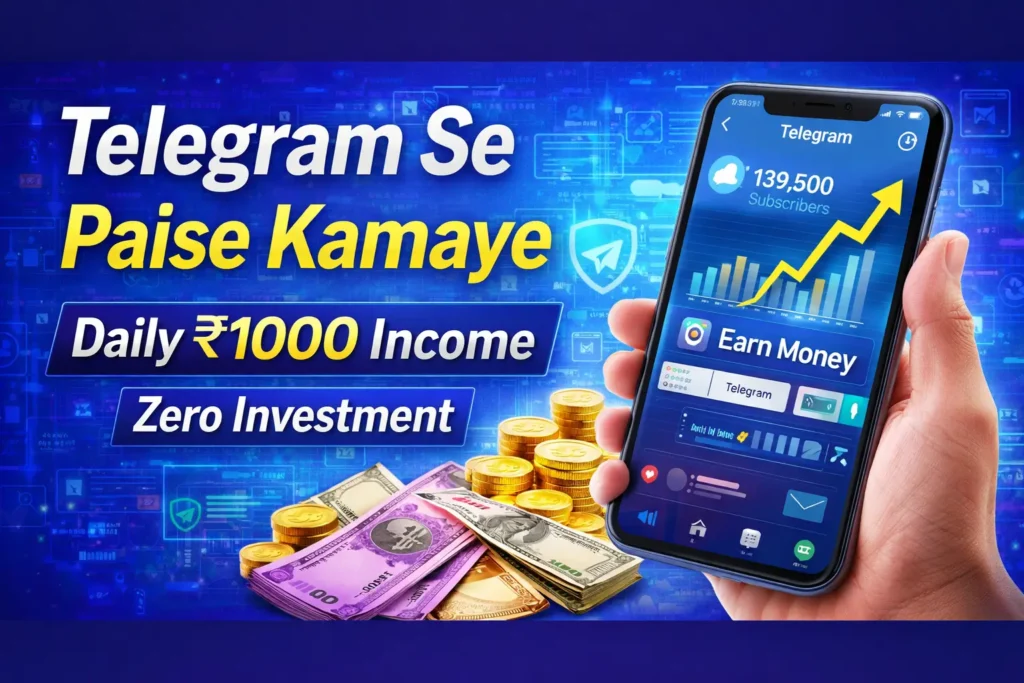 Telegram Se Paise Kaise Kamaye 2026