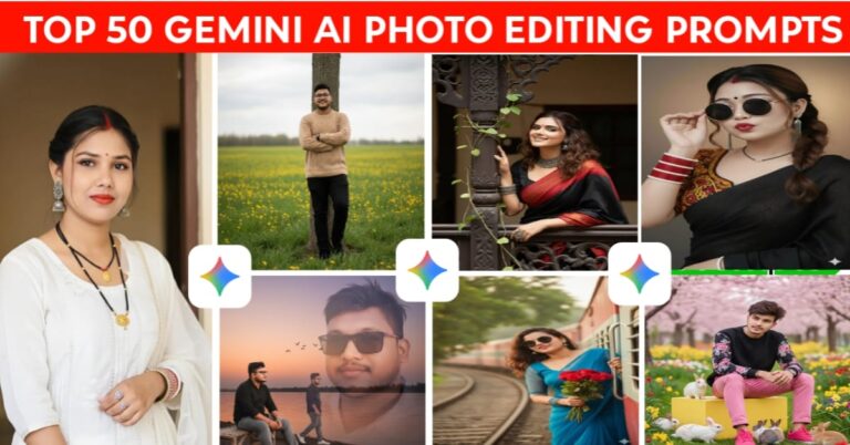 Top 50 Gemini AI Photo Editing Prompts
