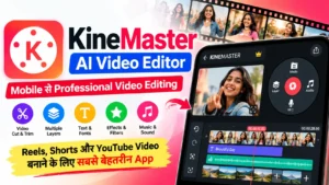 Video Editing App No 1 - Kinemaster app